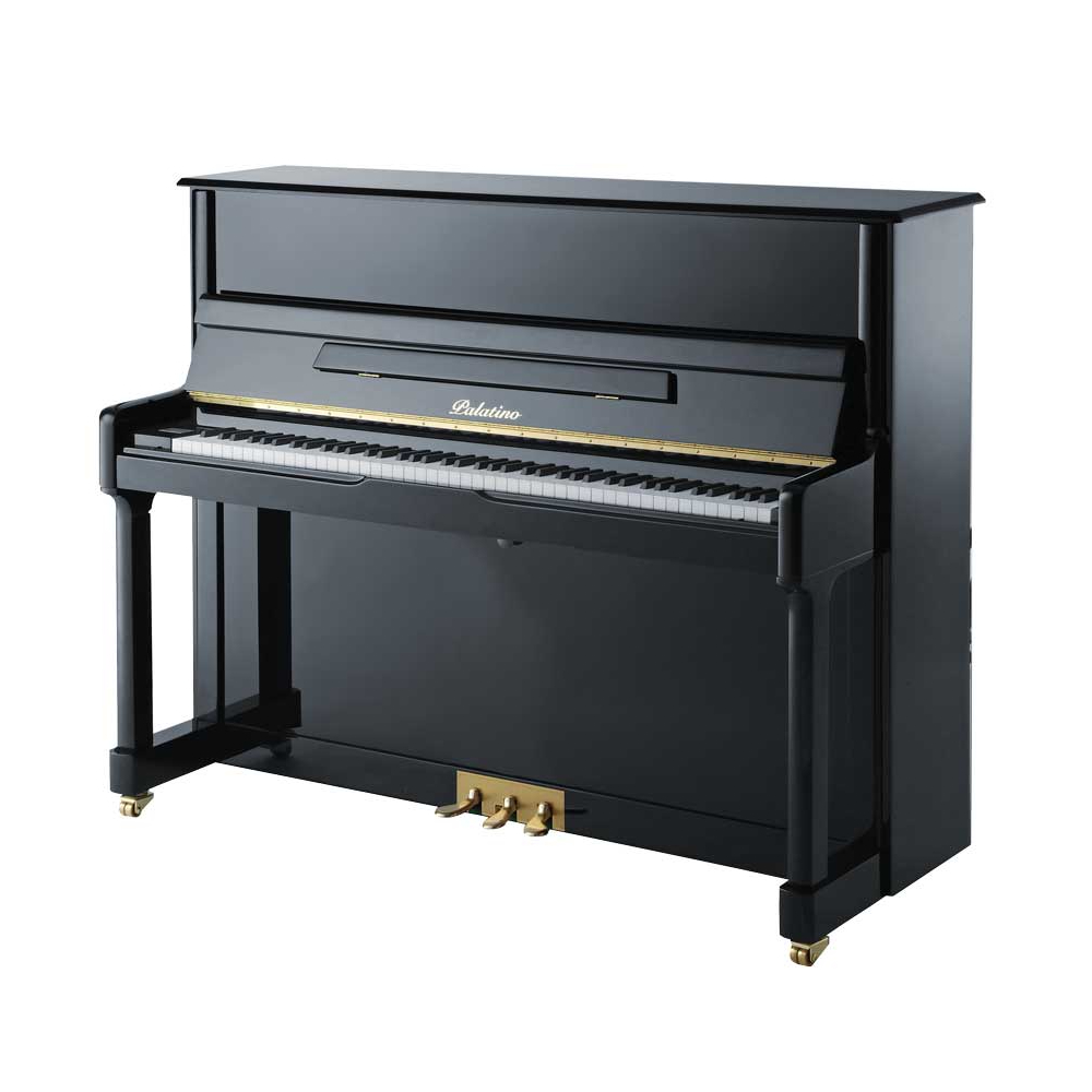 PALATINO 120 BKG Parlak Siyah 120 CM Silent Duvar Piyanosu